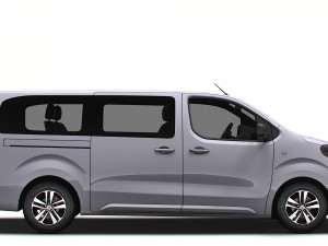 Peugeot e Traveller L3 2024 Modello 3D