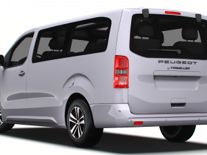 Peugeot e Traveller L3 2024 Modello 3D