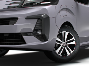 Peugeot e Traveller L3 2024 Modello 3D