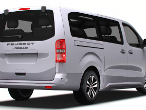 Peugeot e Traveller L3 2024 Modello 3D