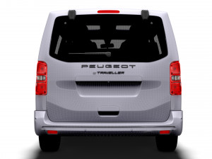 Peugeot e Traveller L3 2024 Modello 3D