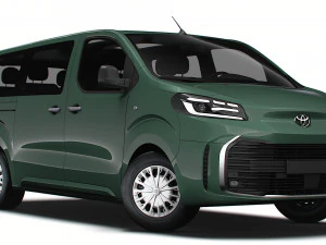 Toyota ProACE Verso El&eacute;trico Longo 2024 Modelo 3D