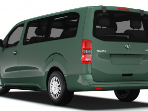 Toyota ProACE Verso Electric Long 2024 Modello 3D