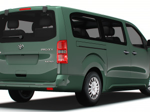 Toyota ProACE Verso Electric Long 2024 Modello 3D