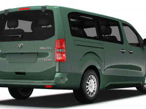 Toyota ProACE Verso Electric Long 2024 3D Model