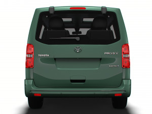Toyota ProACE Verso Electric Long 2024 Modello 3D