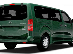Toyota ProACE Verso Electric Long 2024 3D Model
