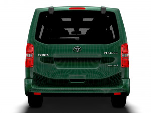 Toyota ProACE Verso Electric Long 2024 Modello 3D