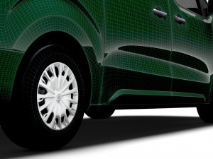 Toyota ProACE Verso Electric Long 2024 Modello 3D