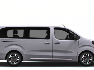 Vauxhall Zafira Life Electric Large 2024 Modello 3D
