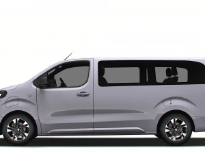 Vauxhall Zafira Life El&eacute;trico Grande 2024 Modelo 3D