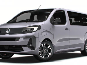 Vauxhall Zafira Life El&eacute;trico Grande 2024 Modelo 3D