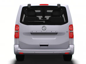 Vauxhall Zafira Life El&eacute;trico Grande 2024 Modelo 3D