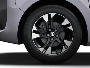 Vauxhall Zafira Life El&eacute;trico Grande 2024 Modelo 3D