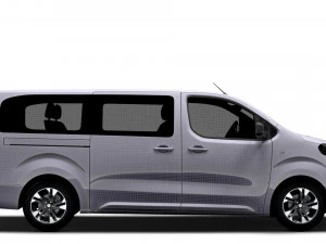 Vauxhall Zafira Life El&eacute;trico Grande 2024 Modelo 3D