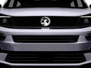 Vauxhall Zafira Life El&eacute;trico Grande 2024 Modelo 3D