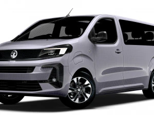 Vauxhall Zafira Life El&eacute;trico Grande 2024 Modelo 3D