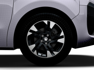 Vauxhall Zafira Life Electric Large 2024 Modello 3D