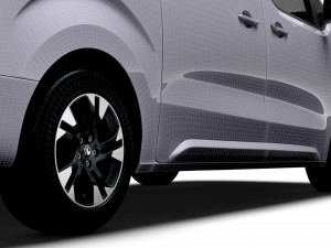 Vauxhall Zafira Life Electric Large 2024 Modello 3D