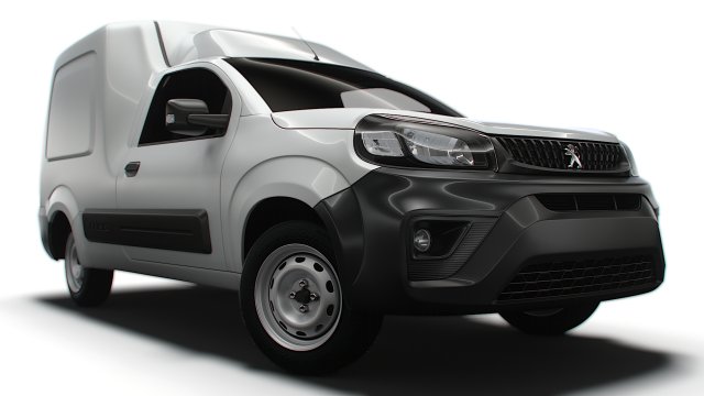 Peugeot Partner Rapid 2023 3Dモデル .c4d .max .obj .3ds .fbx .stl .blend