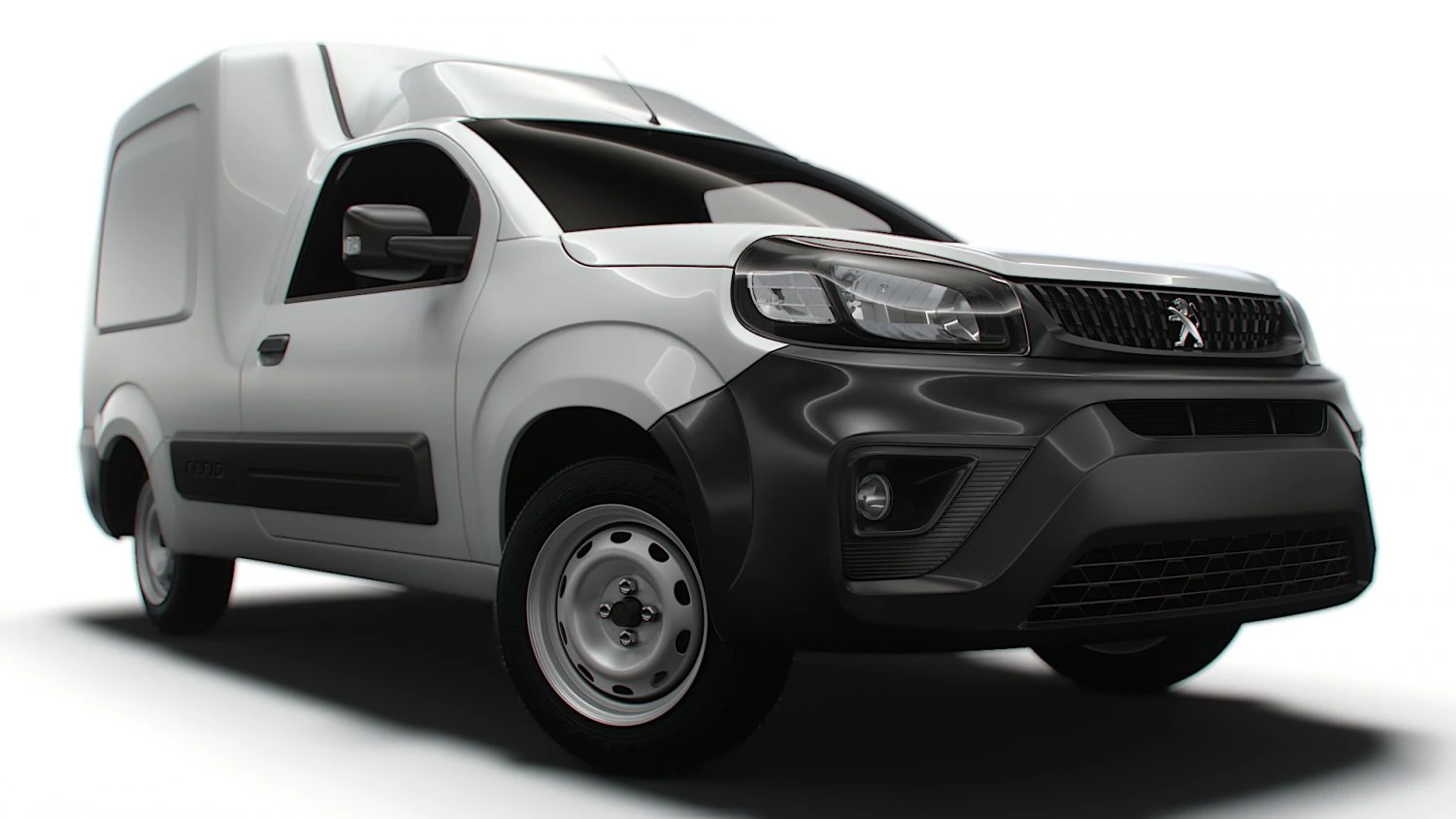 Peugeot Partner Rapid 2023 3D Model .c4d .max .obj .3ds .fbx .stl .blend 