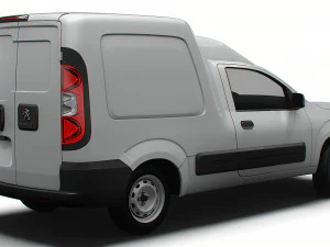 Peugeot Partner Rapid 2023 3D Model