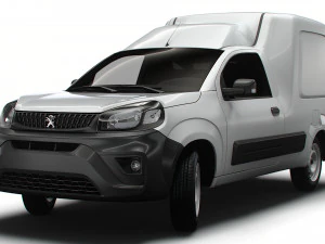 Peugeot Partner Rapid 2023 3D Model