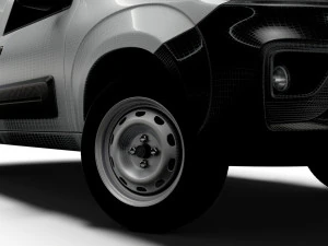Peugeot Partner Rapid 2023 3D Model