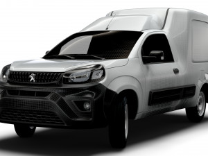 Peugeot Partner Rapid 2023 3Dモデル