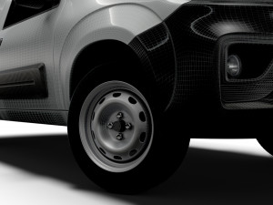 RAM Promaster Rapid 2024 3D-Modell