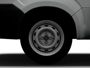 RAM Promaster Cepat 2024 Model 3D