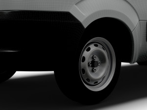 RAM Promaster Rapid 2024 3D-Modell