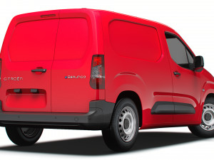 Citroen e Berlingo Van SWB 2024 3D Модель