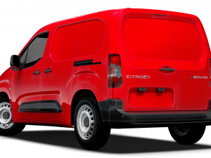 Citroen e Berlingo Van SWB 2024 3D Модель