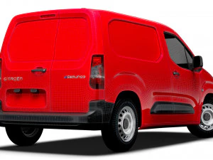 Citroen e Berlingo Van SWB 2024 3D Model