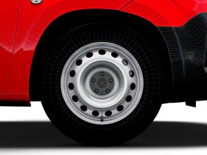 Citroen e Berlingo Van SWB 2024 3D Model