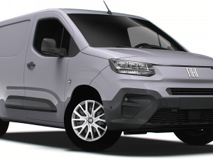 Fiat E Doblo SWB Van 2024 3D Model