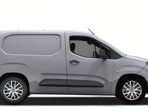 Fiat E Doblo SWB Van 2024 3D Model