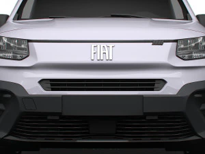 Fiat E Doblo SWB Van 2024 3D Model