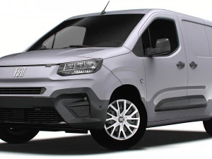 Fiat E Doblo SWB Van 2024 3D Model