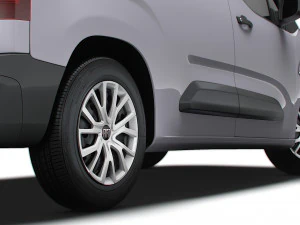 Fiat E Doblo SWB Van 2024 3D Model