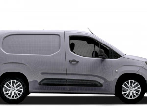 Fiat E Doblo SWB Van 2024 3D Model