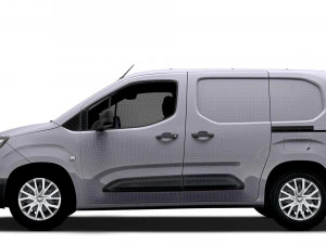 Fiat E Doblo SWB Van 2024 3D Model