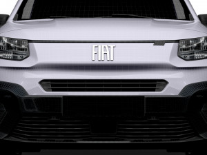 Fiat E Doblo SWB Van 2024 Modelo 3D