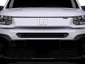 Fiat E Doblo SWB Van 2024 3D Model