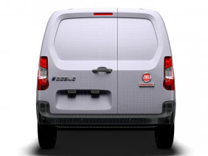 Fiat E Doblo SWB Van 2024 3D Model