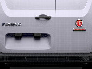 Fiat E Doblo SWB Van 2024 Modelo 3D