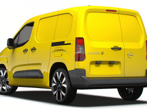 Opel Combo e Van SWB 2024 Modelo 3D