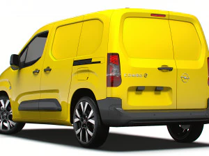 Opel Combo e Van SWB 2024 3D Model