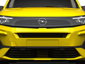 Opel Combo e Van SWB 2024 3D Model
